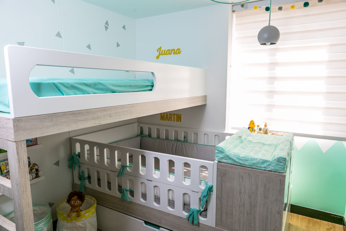 Cuarto de Martin Moreno, Little One Little One Cuartos infantiles de estilo escandinavo