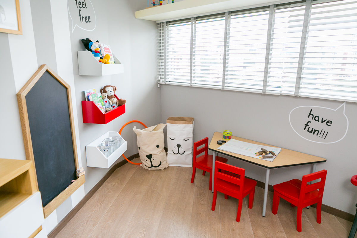 Cuarto de Martin Aristizabal, Little One Little One Habitaciones para niños de estilo escandinavo