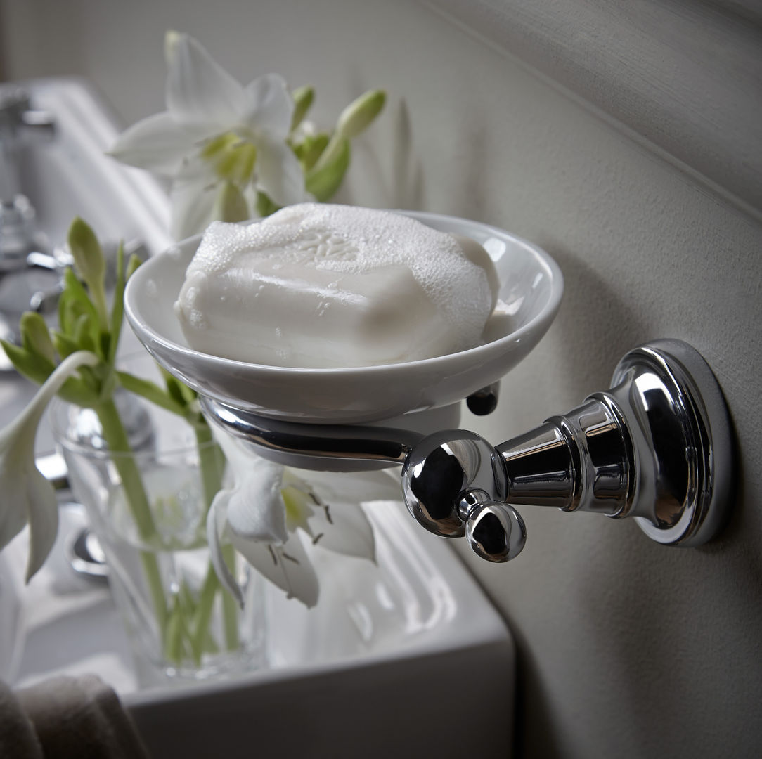 Holborn soap dish Heritage Bathrooms Classic style bathroom Holborn