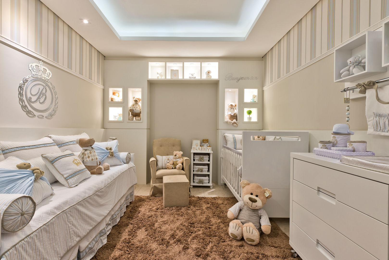 Quarto menino, KIDS Arquitetura para pequenos KIDS Arquitetura para pequenos Modern nursery/kids room