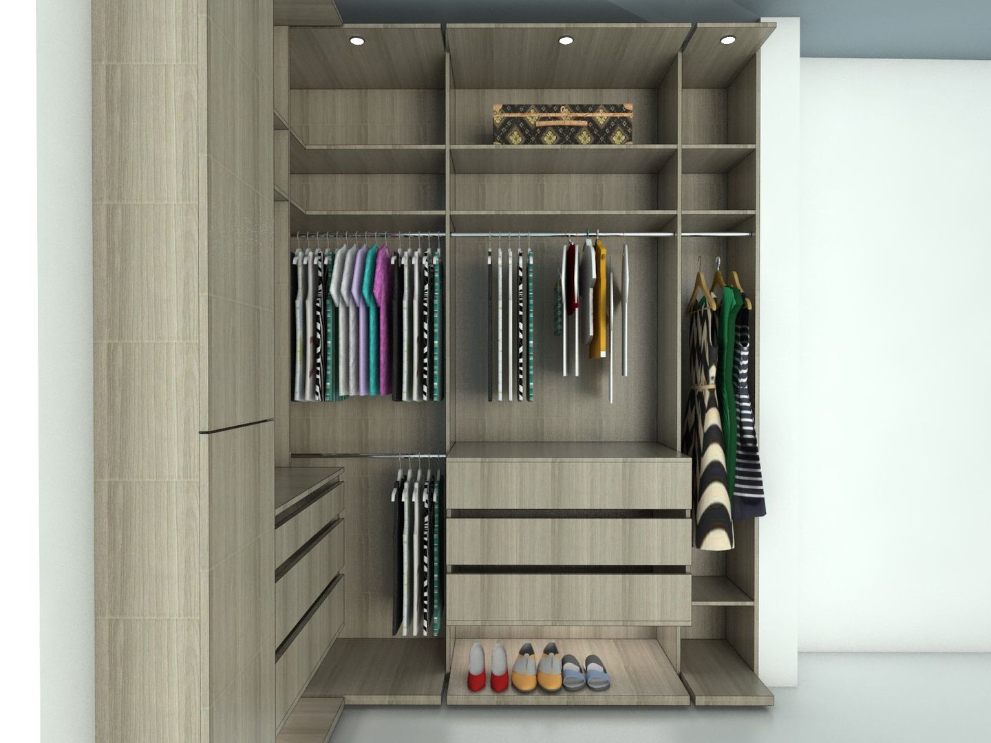 Diseño de Vestier y Closets, La Trinidad, Caracas, Grupo Madea Grupo Madea