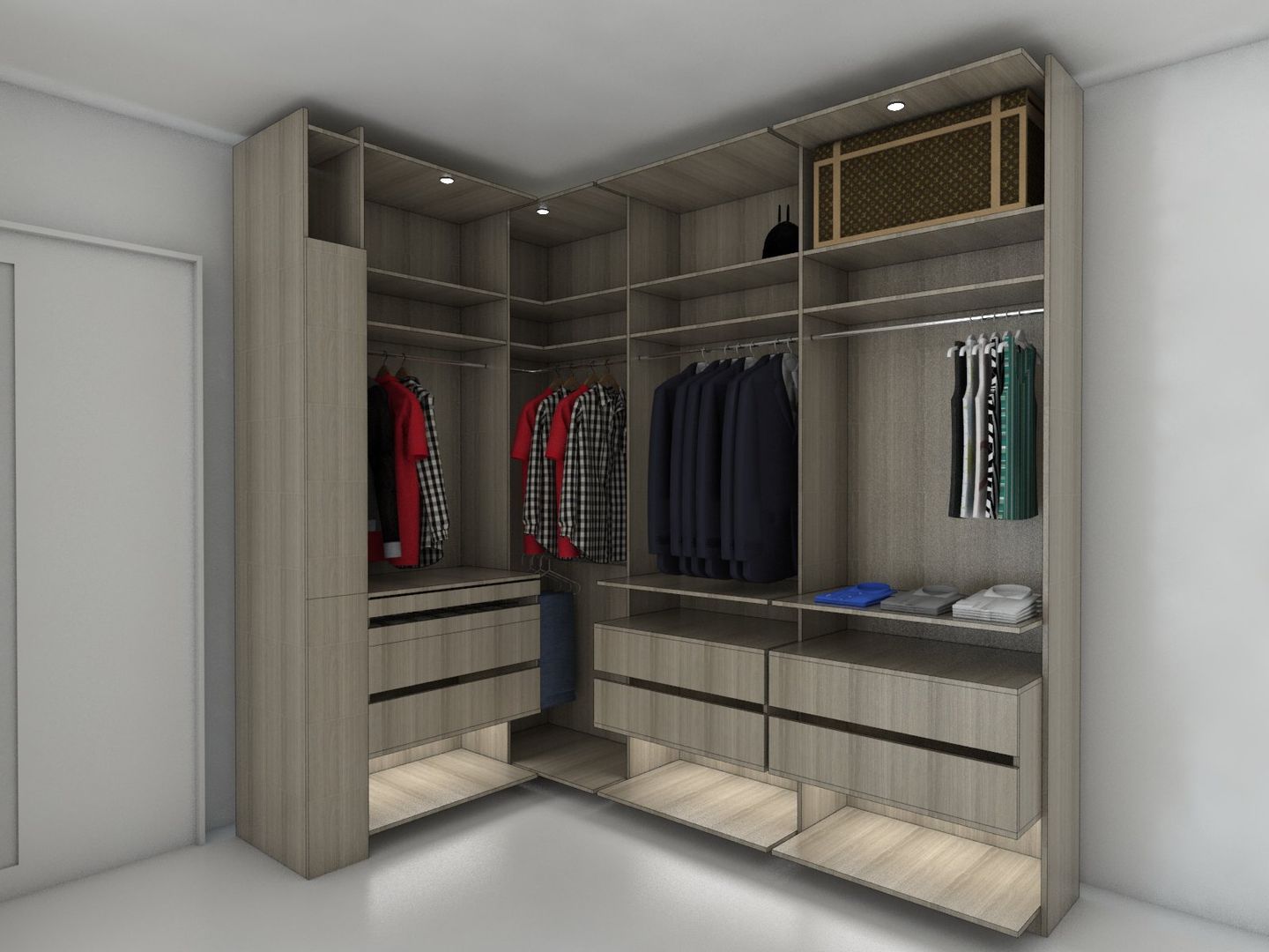 Diseño de Vestier y Closets, La Trinidad, Caracas, Grupo Madea Grupo Madea