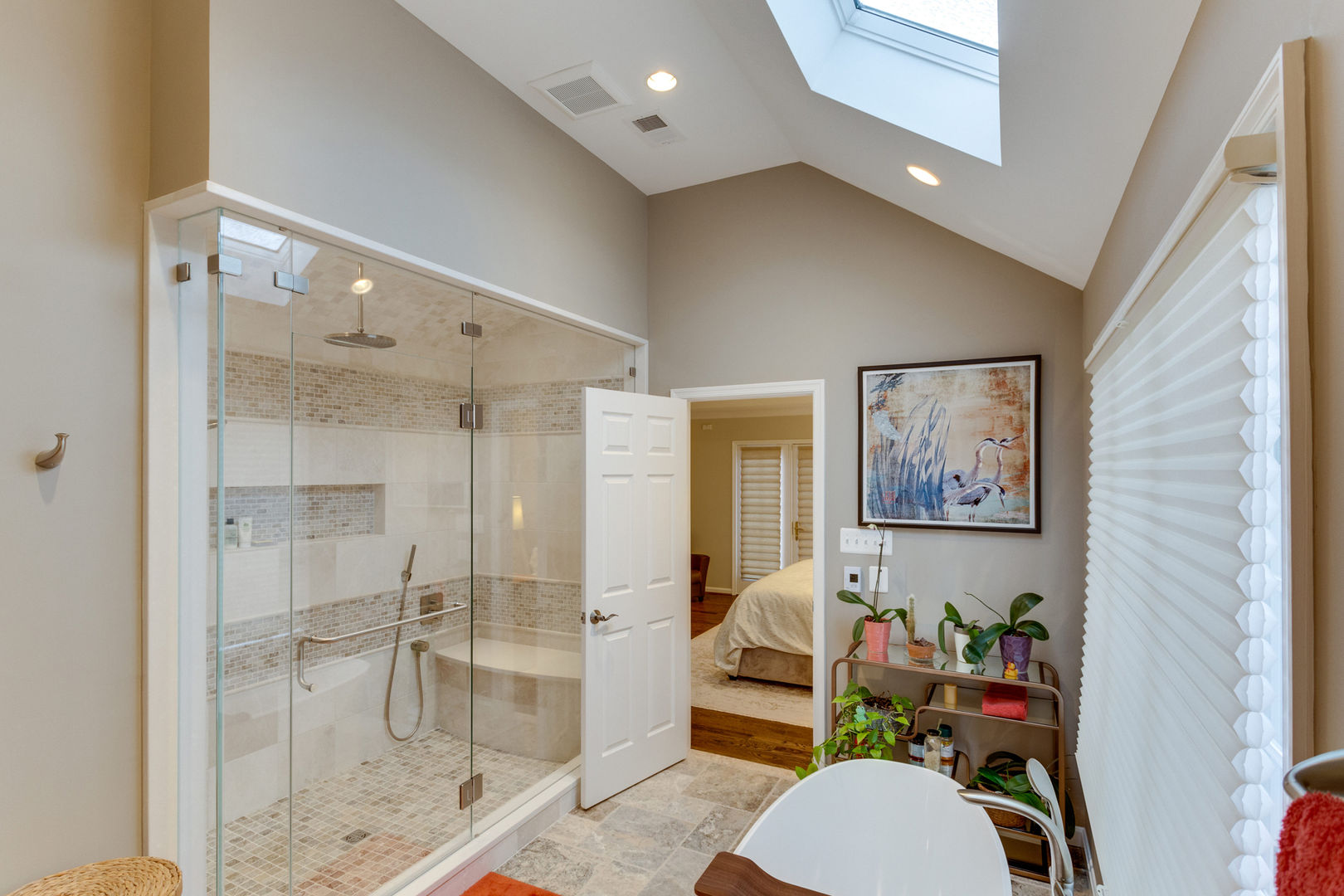 Universal Design Master Suite Renovation in McLean, VA BOWA - Design Build Experts Bathroom