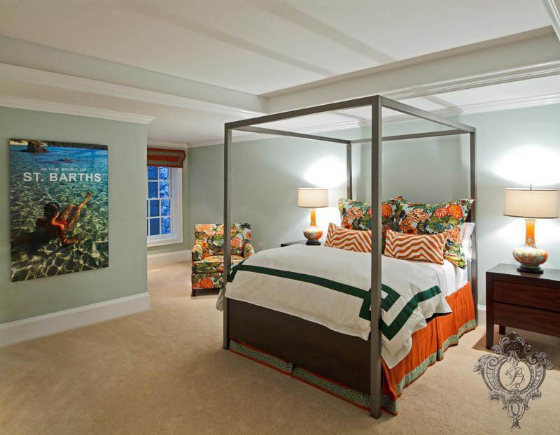 Bedroom Kellie Burke Interiors Eclectic style bedroom