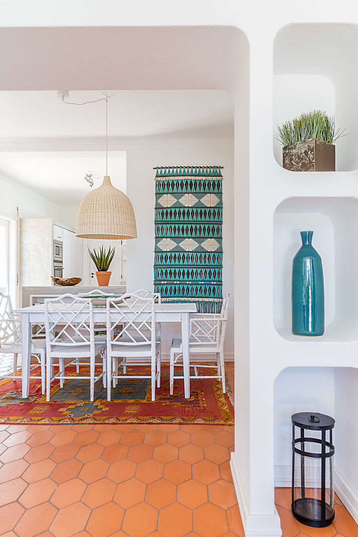 Casa de férias no Algarve, The Interiors Online The Interiors Online ห้องทานข้าว