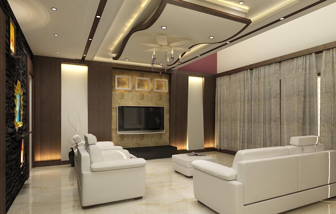 Residence OF Mr.Raghav, A-Z Architects & Vaastu A-Z Architects & Vaastu Living room