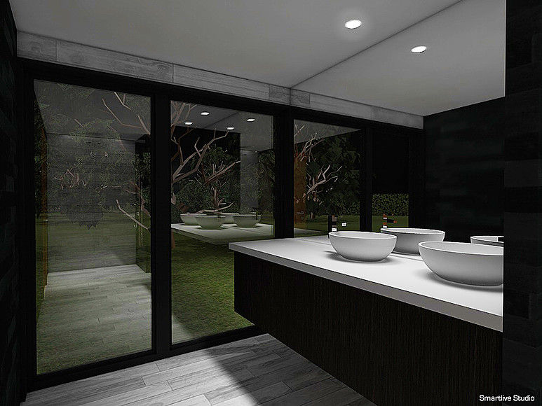 homify Modern bathroom