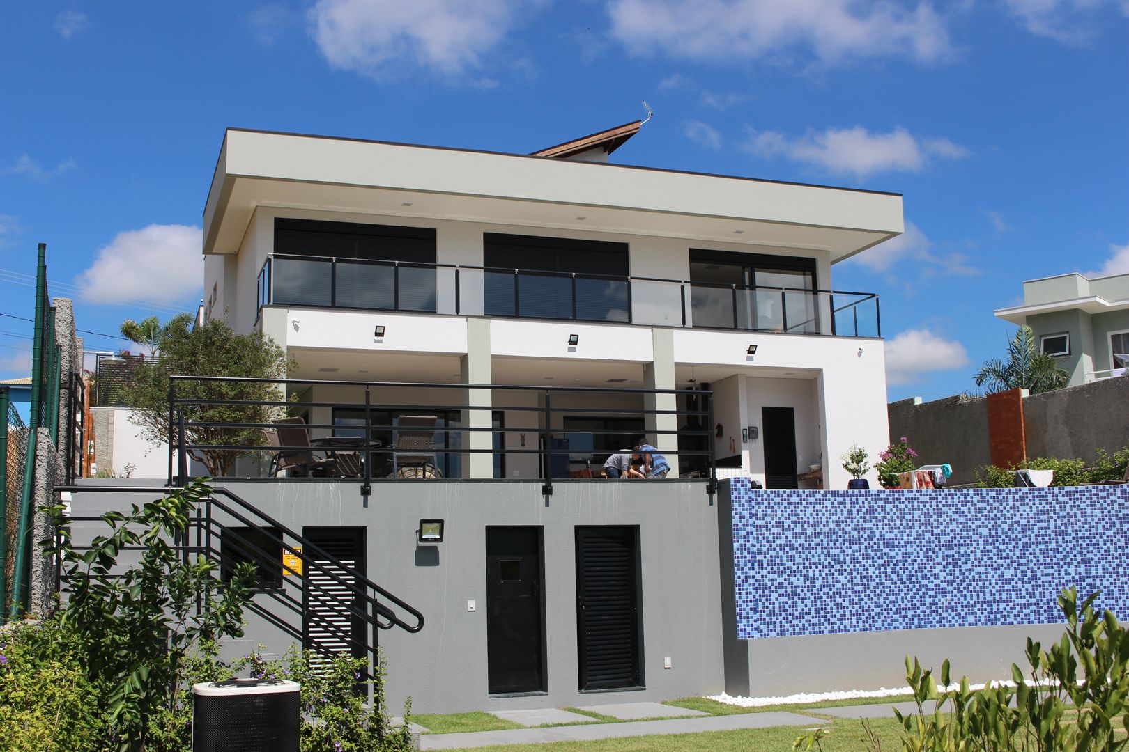 LL - Projeto e Construção Condomínio Lagos em Itupeva Araujo Moraes Engenharia Arquitetura Casas modernas Concreto arquitetura,itupeva,indaiatuba