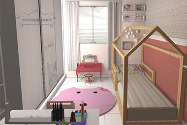 Projetos recentes, Decoropravocê - Decoração ao seu alcance. Decoropravocê - Decoração ao seu alcance. Stanza dei bambini moderna