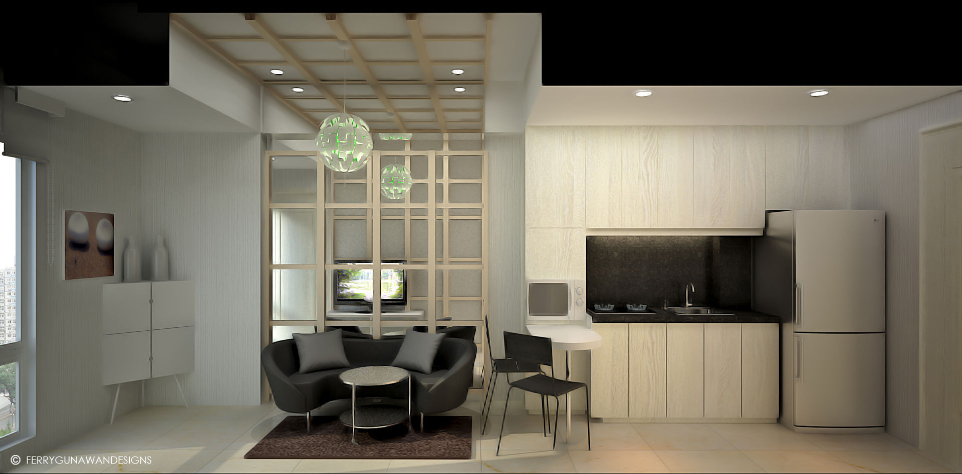 Green Palace Residence Service Apartments, FerryGunawanDesigns FerryGunawanDesigns Commercial spaces Hotels