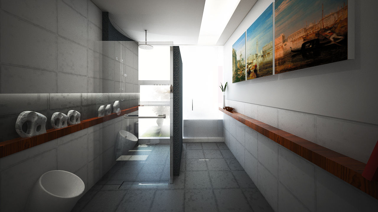 homify Modern Banyo