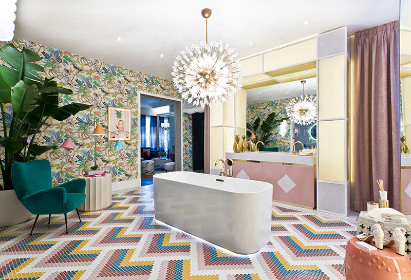 El baño de Nuria Alía en Casa Decor: Despertar de los sentidos, Villeroy & Boch Villeroy & Boch Baños de estilo moderno