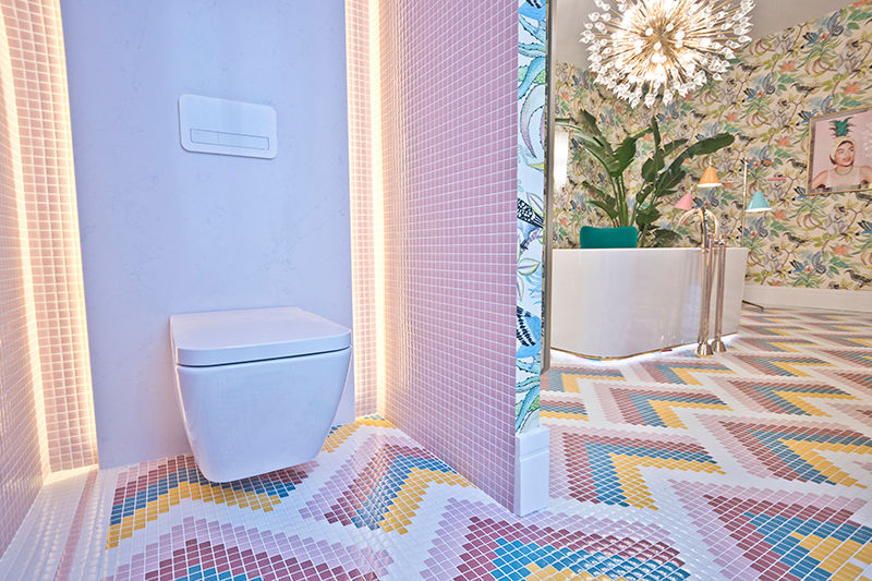 El baño de Nuria Alía en Casa Decor: Despertar de los sentidos, Villeroy & Boch Villeroy & Boch Phòng tắm phong cách hiện đại