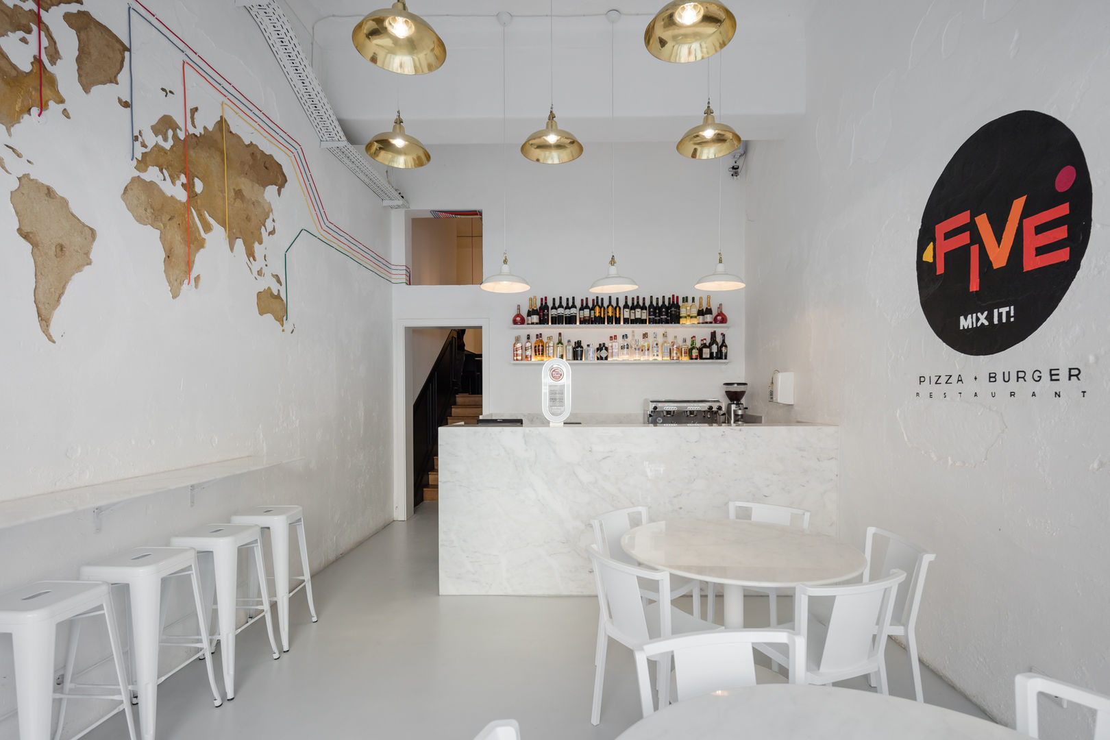 FIVE Restaurant — Lisboa, FMO ARCHITECTURE FMO ARCHITECTURE Commercial spaces Gastronomy