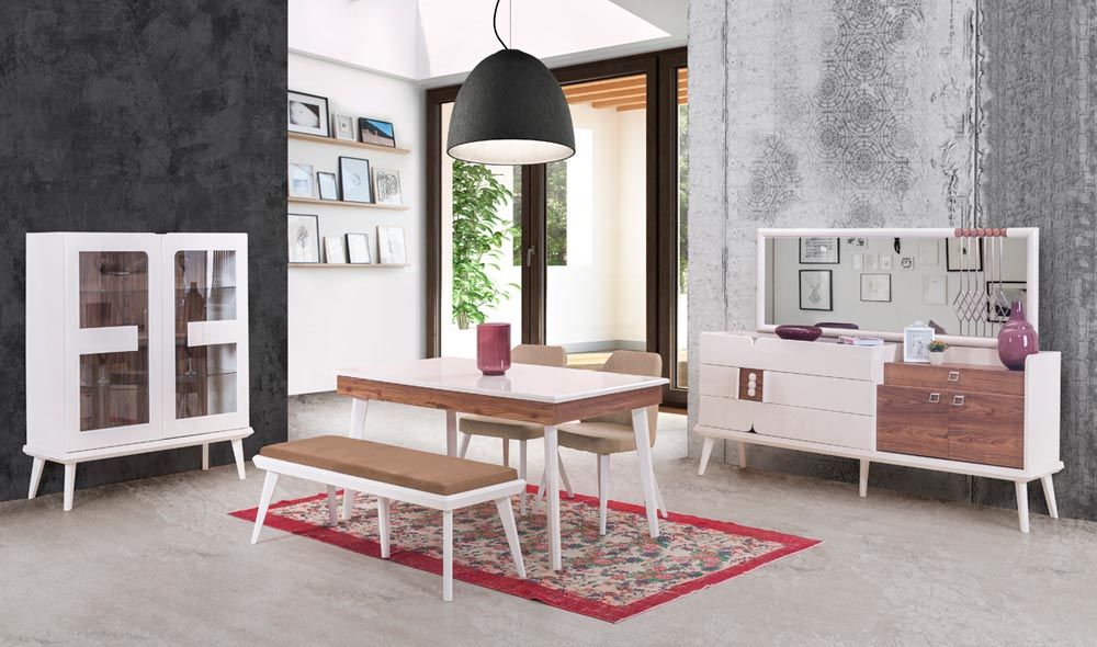 Modern Yemek Odası Takımı, CaddeYıldız furniture CaddeYıldız furniture Phòng ăn phong cách hiện đại Accessories & decoration