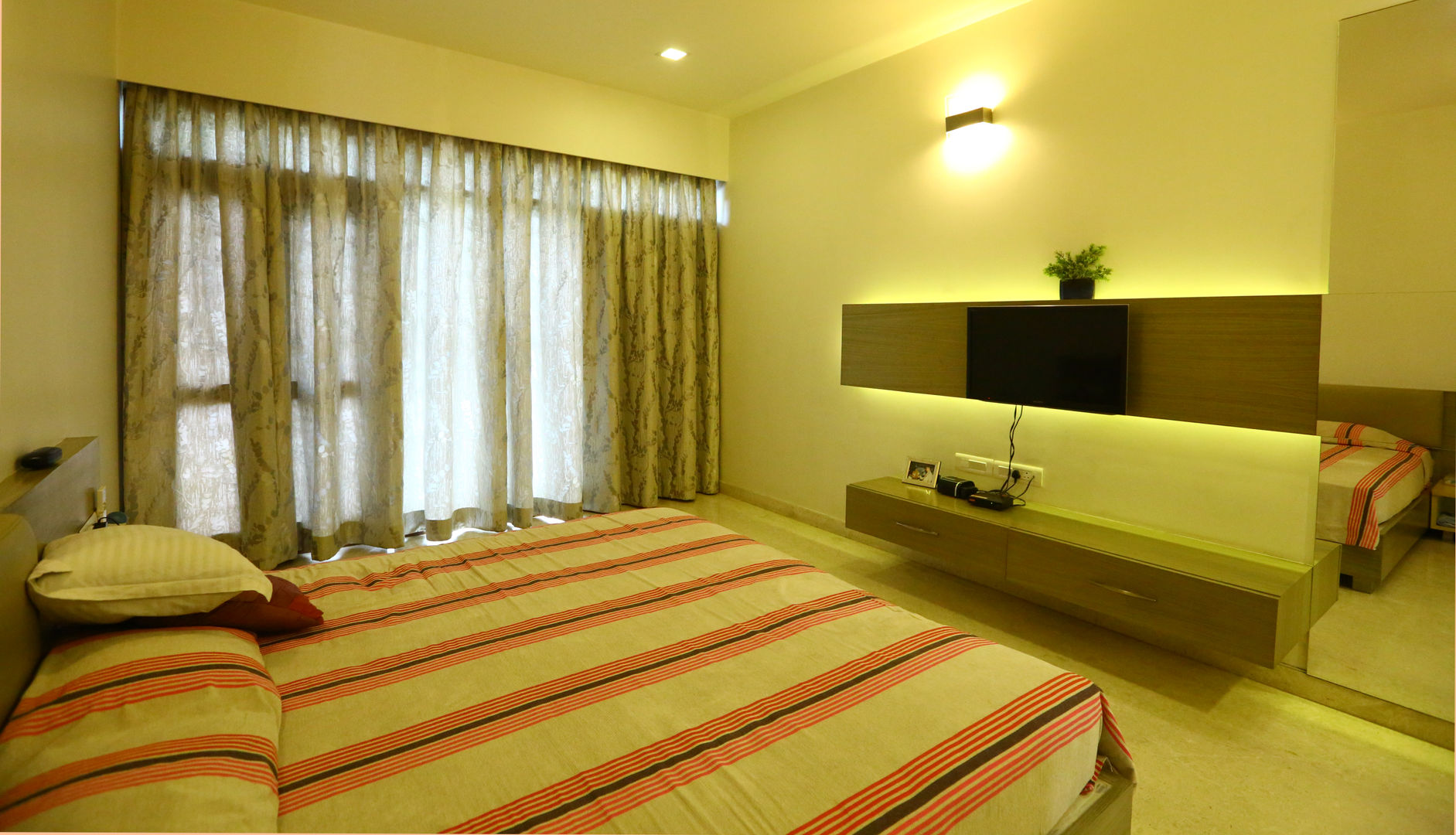 Residence at Sarjapur Road, Space Trend Space Trend Quartos modernos