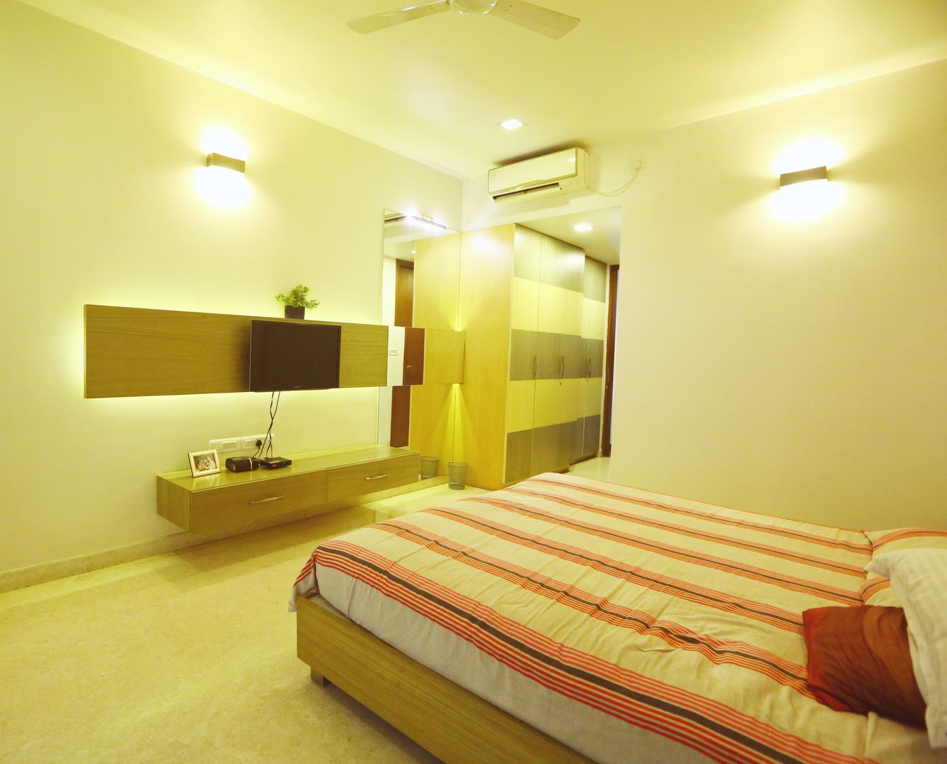 Residence at Sarjapur Road, Space Trend Space Trend ห้องนอน