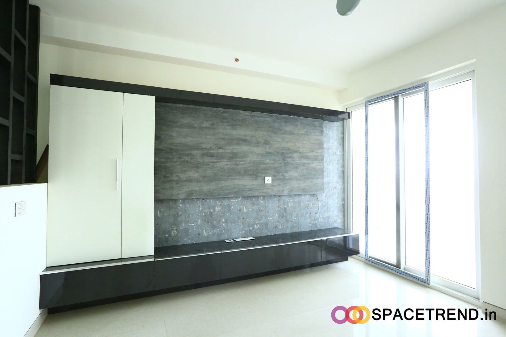 Flat at Horamavu Main Road, Space Trend Space Trend ห้องนั่งเล่น