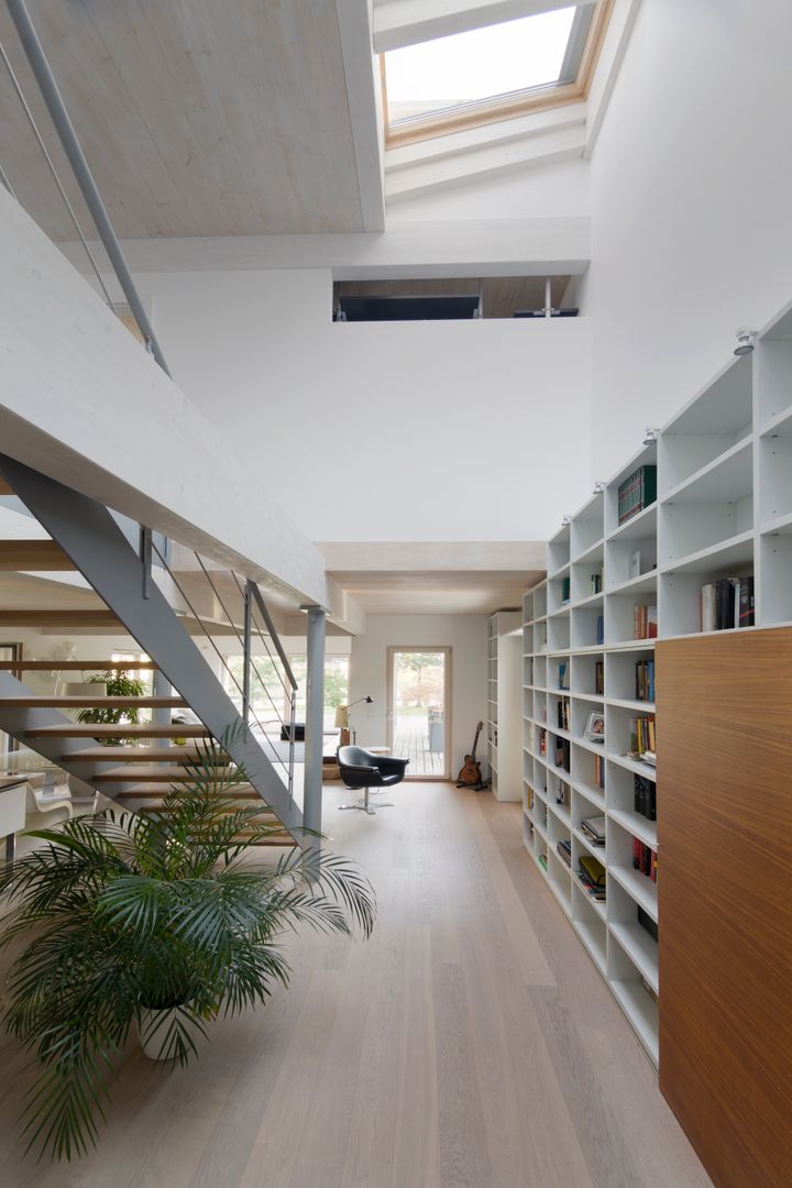 Casa SG, Studio Ecoarch Studio Ecoarch Modern corridor, hallway & stairs