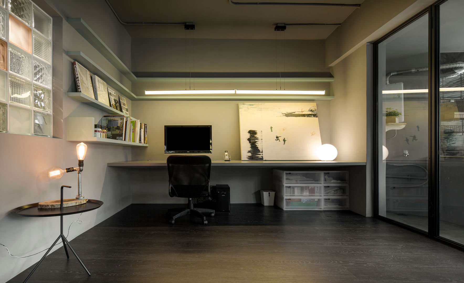 最適合你的工作區域 磨設計 書房/辦公室