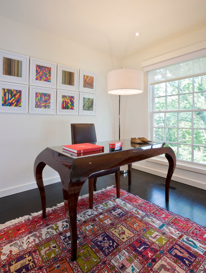 Tenleytown Rowhouse, FORMA Design Inc. FORMA Design Inc. Modern Study Room and Home Office