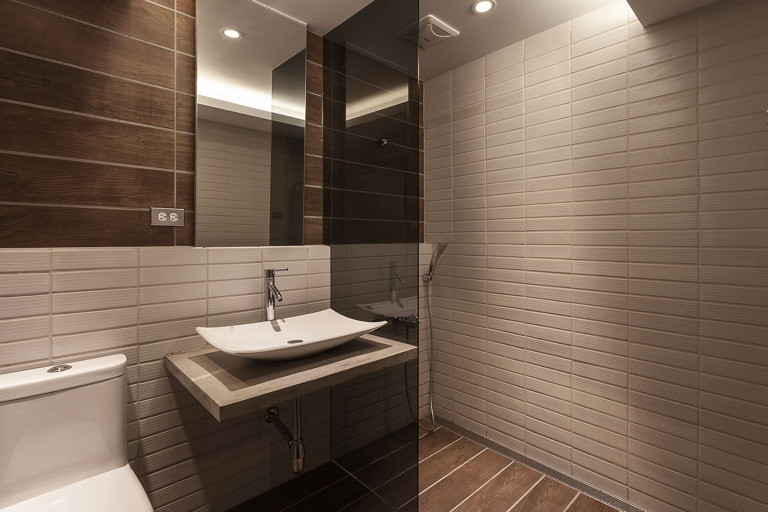 homify Salle de bain industrielle