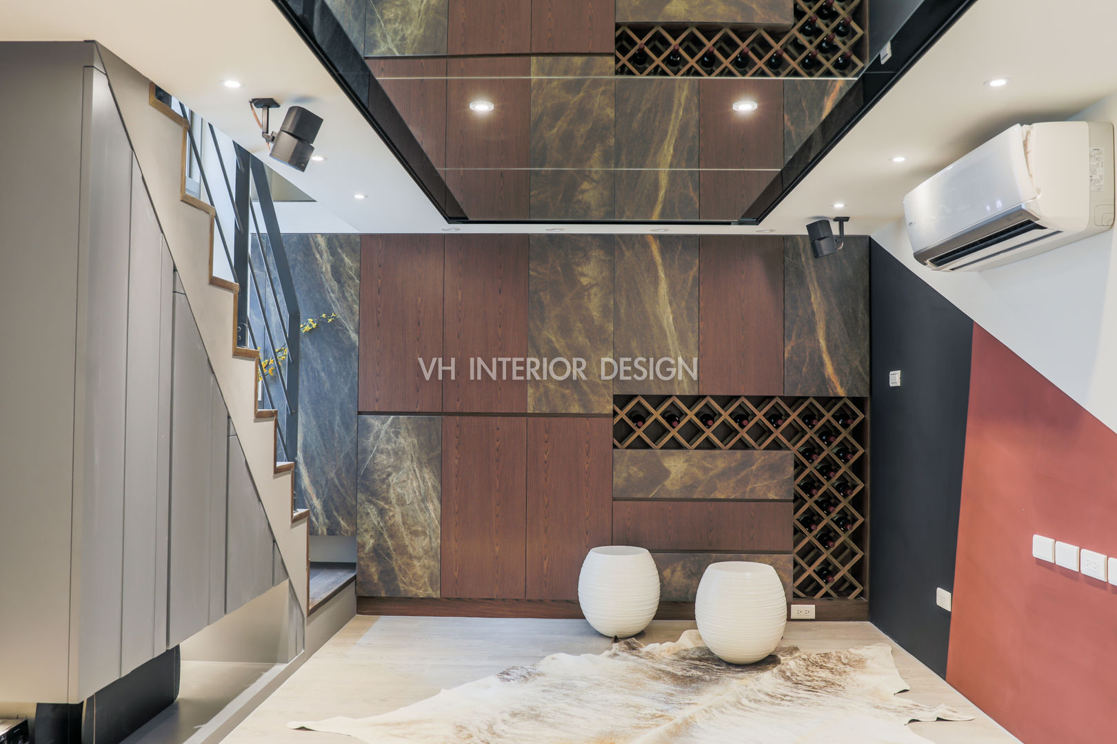 信義何公館, VH INTERIOR DESIGN VH INTERIOR DESIGN ห้องนั่งเล่น