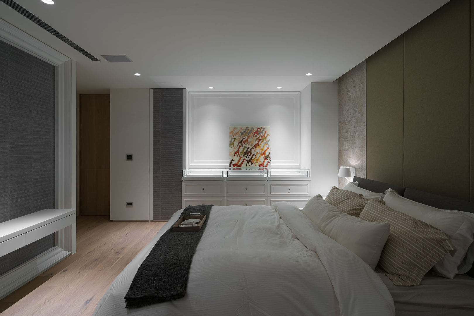 House D 鄧宅, 構築設計 構築設計 Dormitorios de estilo moderno