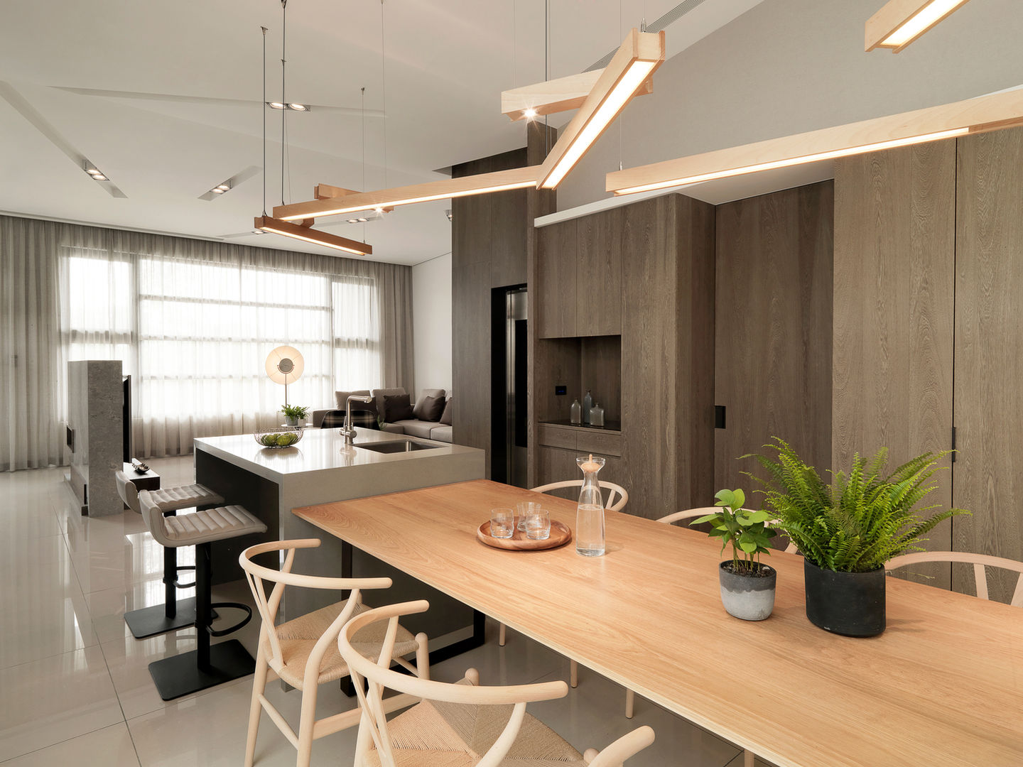 展Zhan, 禾築國際設計Herzu Interior Design 禾築國際設計Herzu Interior Design Dining room