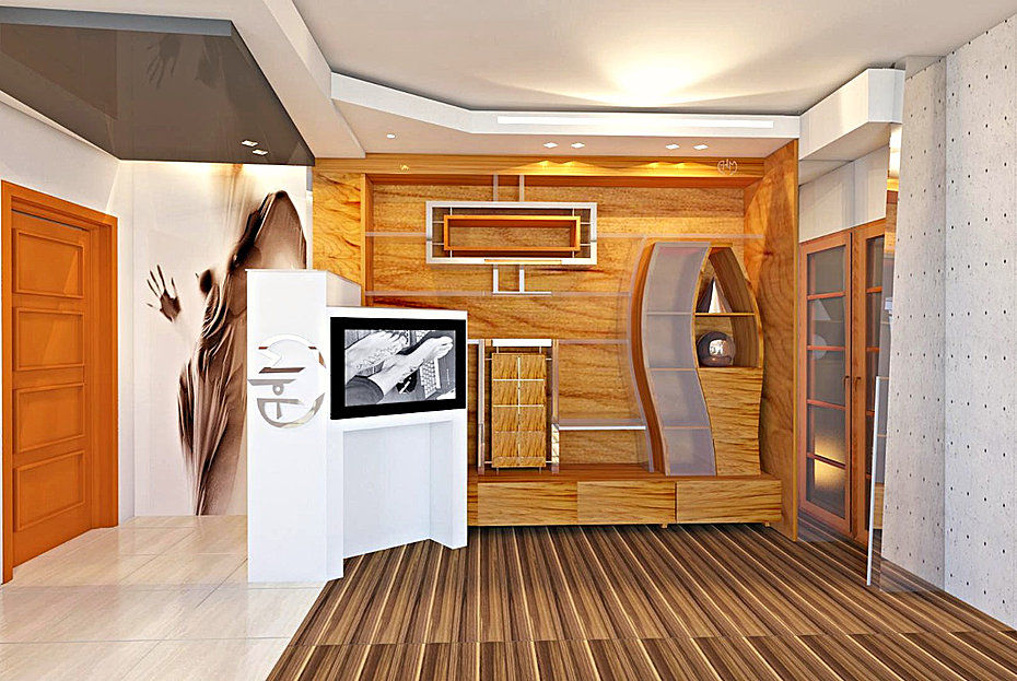 Parete Attrezzata, AdM.ArchBio.Solution AdM.ArchBio.Solution Modern living room Wood Wood effect TV stands & cabinets