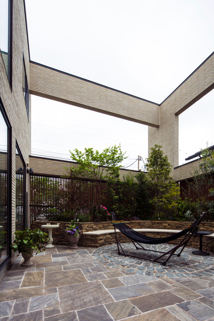 自然を感じる家, TERAJIMA ARCHITECTS／テラジマアーキテクツ TERAJIMA ARCHITECTS／テラジマアーキテクツ Modern garden