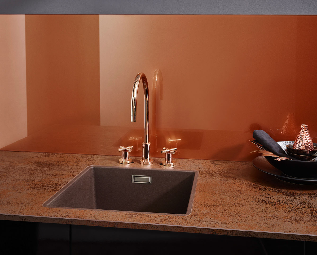 Keramikarbeitsplatten , D. Lechner GmbH D. Lechner GmbH مطبخ سيراميك Bench tops