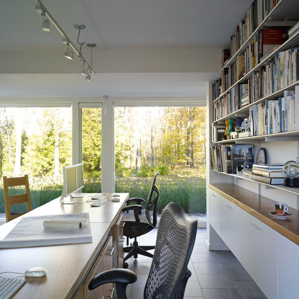 Paradise Lane, Litchfield County, CT, BILLINKOFF ARCHITECTURE PLLC BILLINKOFF ARCHITECTURE PLLC مكتب عمل أو دراسة