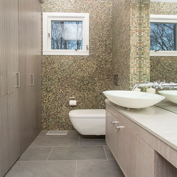 Dutchess County Residence, Amenia, NY, BILLINKOFF ARCHITECTURE PLLC BILLINKOFF ARCHITECTURE PLLC Modern bathroom