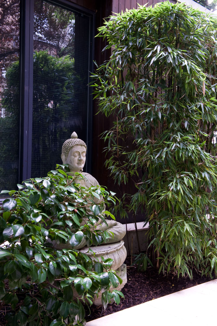 Buddha statue Earth Designs حديقة buddha,bamboo,gardenoffice,moderngarden,statue,gardenstatue