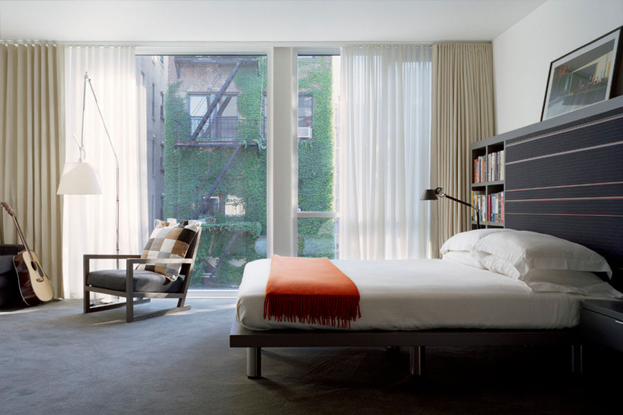 West Village Brownstone, New York, NY, BILLINKOFF ARCHITECTURE PLLC BILLINKOFF ARCHITECTURE PLLC Ausgefallene Schlafzimmer