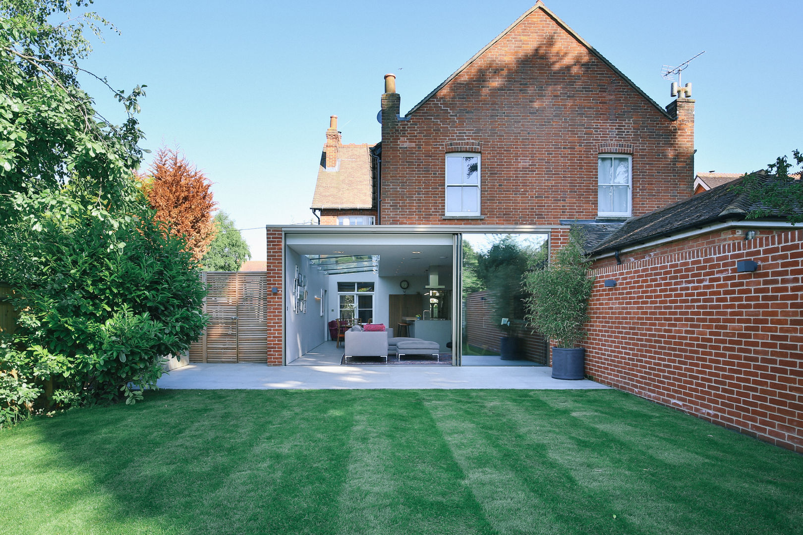 Kitchen extension and Renovation in Thame, Oxfordshire HollandGreen 모던스타일 주택 houses