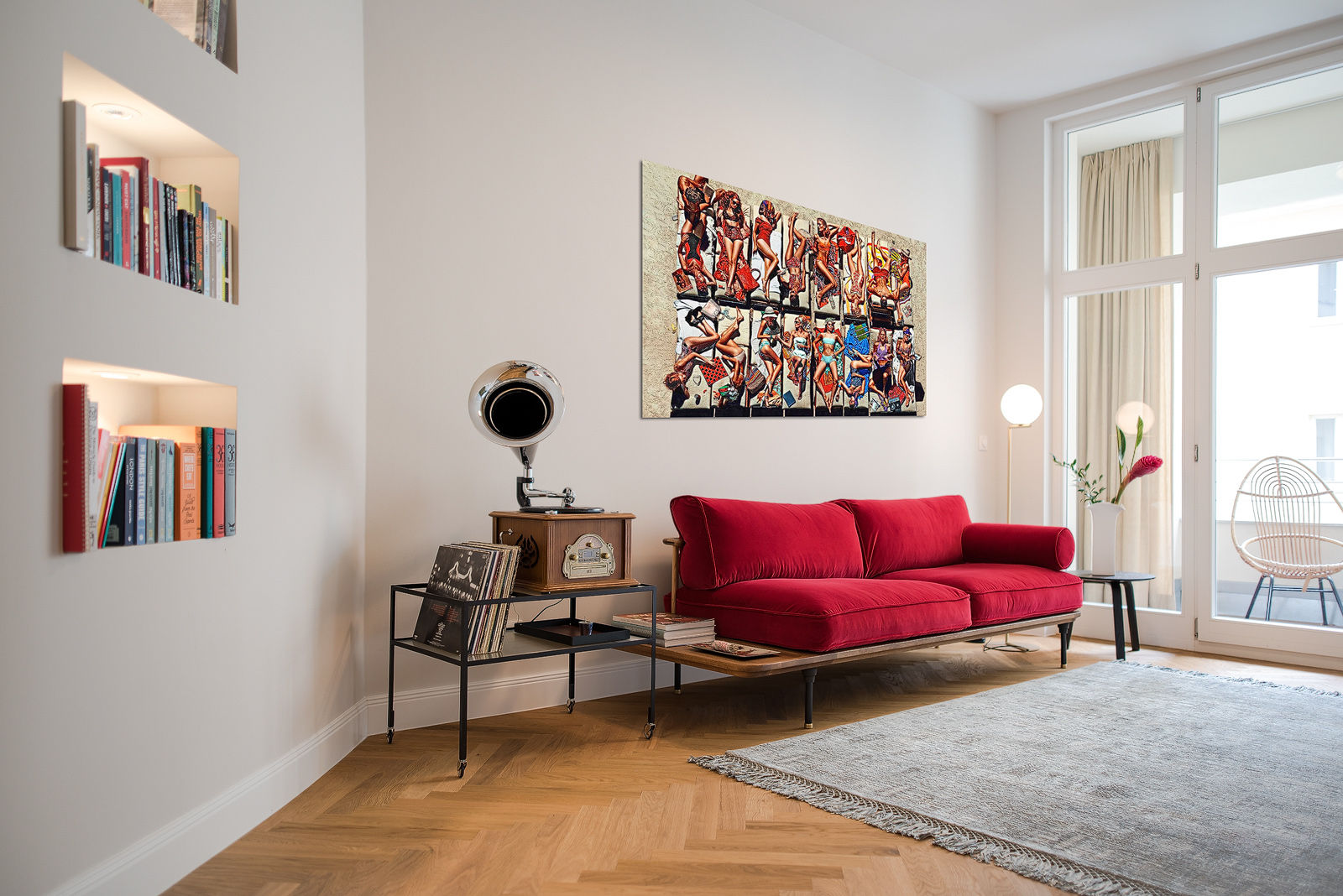 APARTMENT BERLIN II, THE INNER HOUSE THE INNER HOUSE Livings de estilo moderno