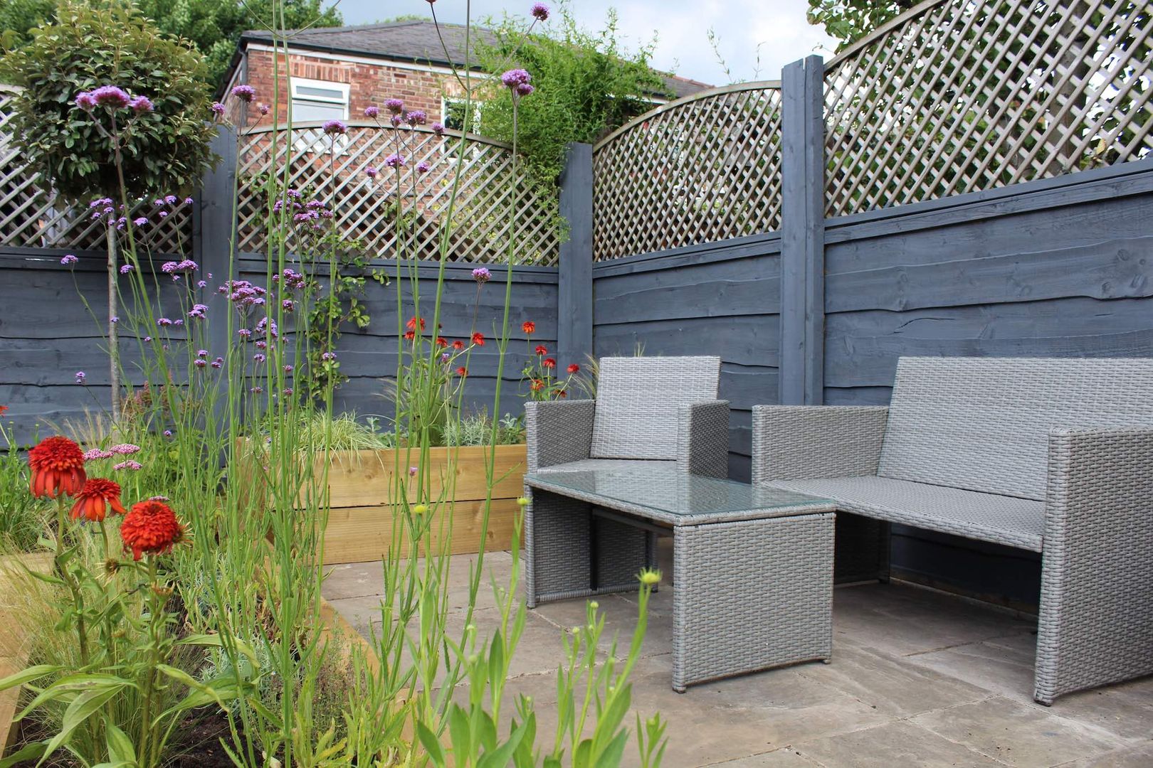 Adult seating area Garden Ninja Ltd