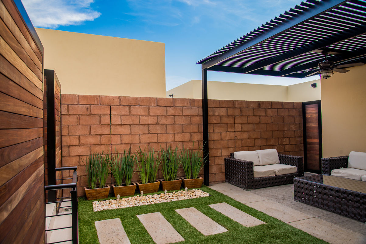 Espectacular Area Exterior SFM, S2 Arquitectos S2 Arquitectos Modern style gardens