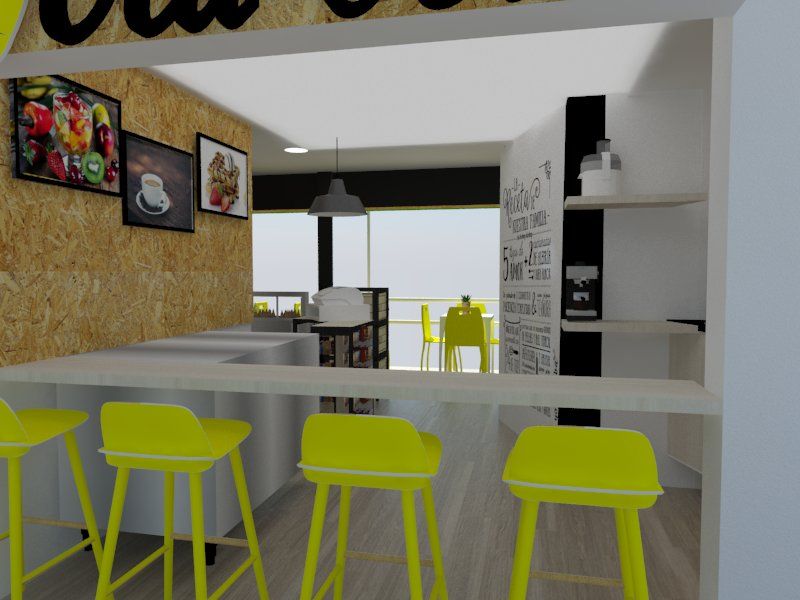 Proyecto comercial , Naromi Design Naromi Design Cuisine intégrée Bois Effet bois