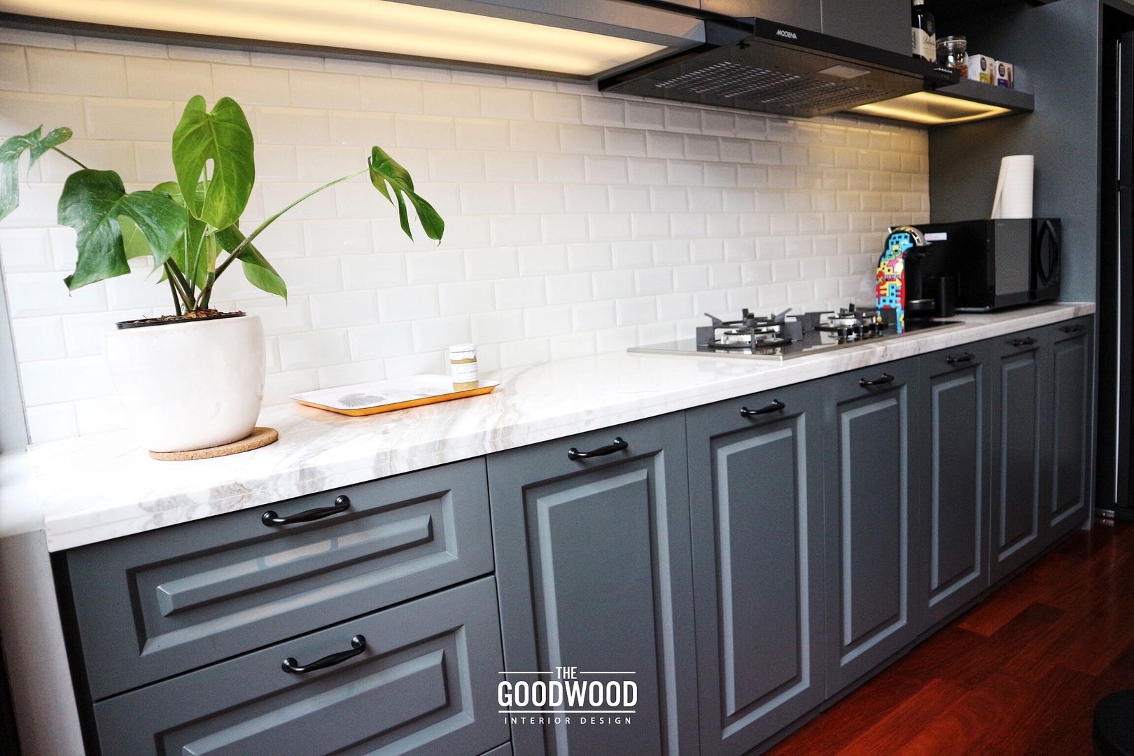 Rumah A+S, The GoodWood Interior Design The GoodWood Interior Design Cucina moderna