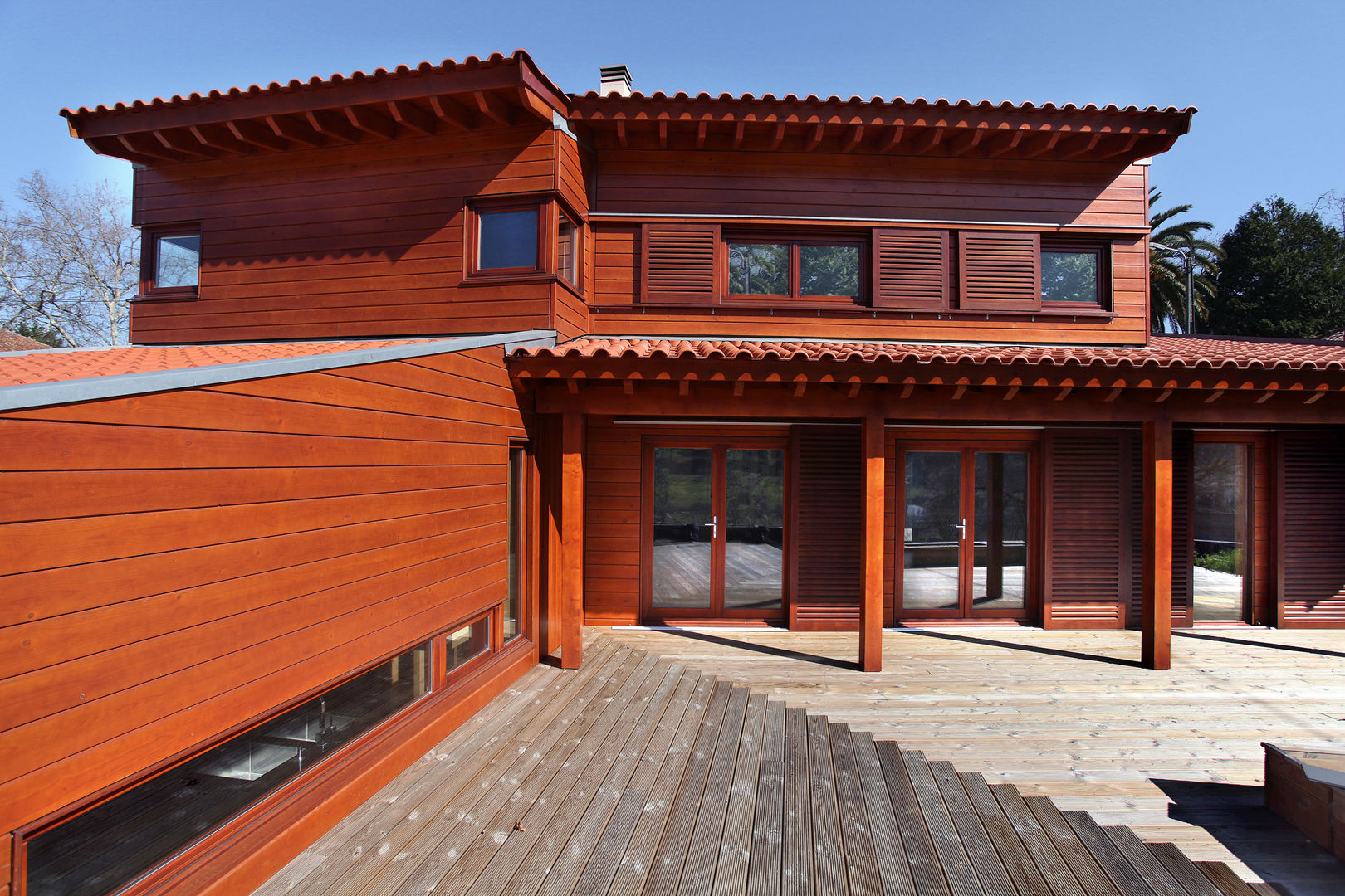 RUSTICASA | Casa unifamiliar | Sintra, RUSTICASA RUSTICASA Wooden houses Wood Wood effect