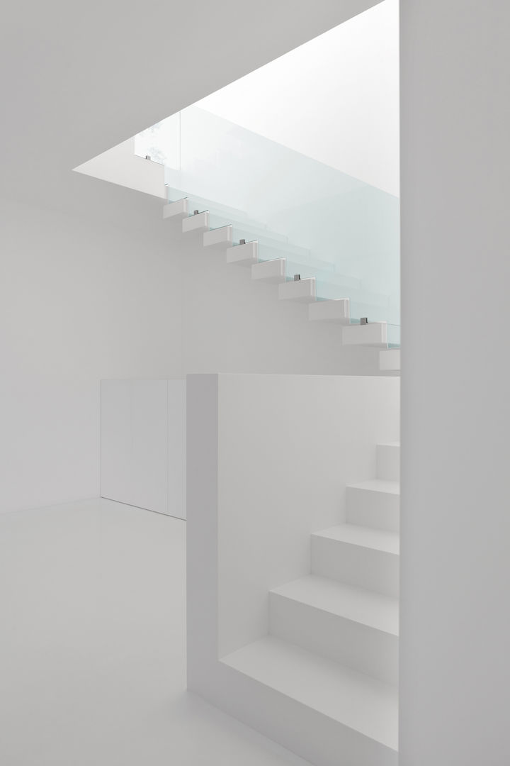 casa tapada da rainha, PSB arquitectos PSB arquitectos Minimalist corridor, hallway & stairs