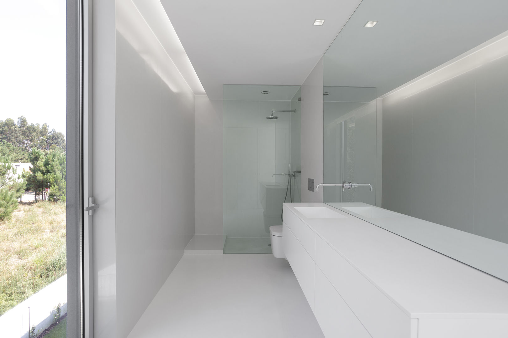 casa tapada da rainha, PSB arquitectos PSB arquitectos Minimalist style bathroom