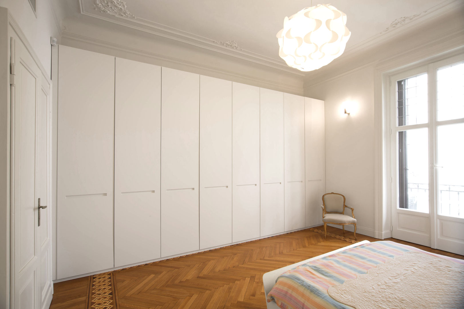 16VT_Ristrutturazione di un appartamento di pregio, Chantal Forzatti architetto Chantal Forzatti architetto Modern Bedroom MDF