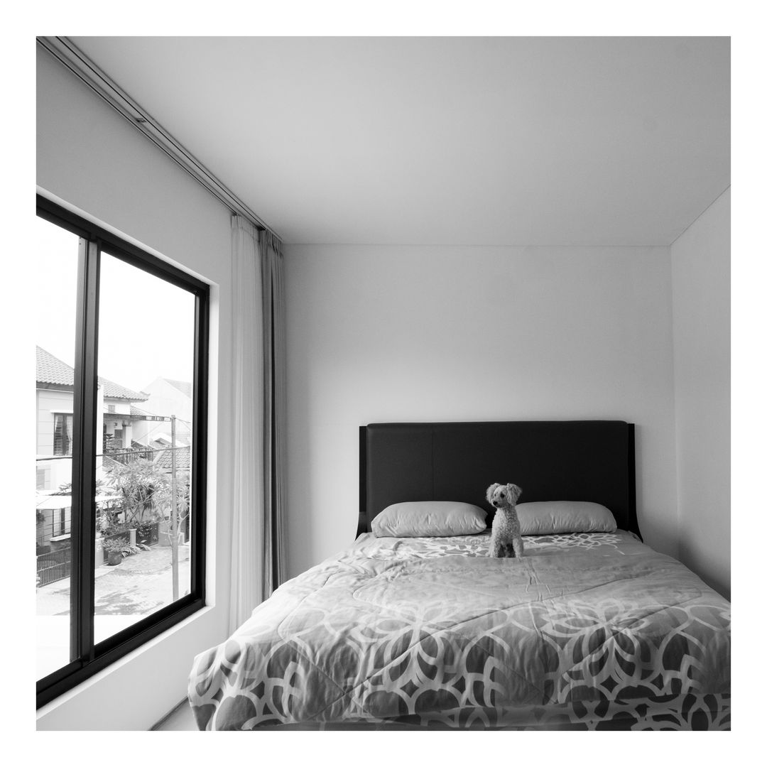 Ahouse, studiopapa studiopapa Minimalist bedroom