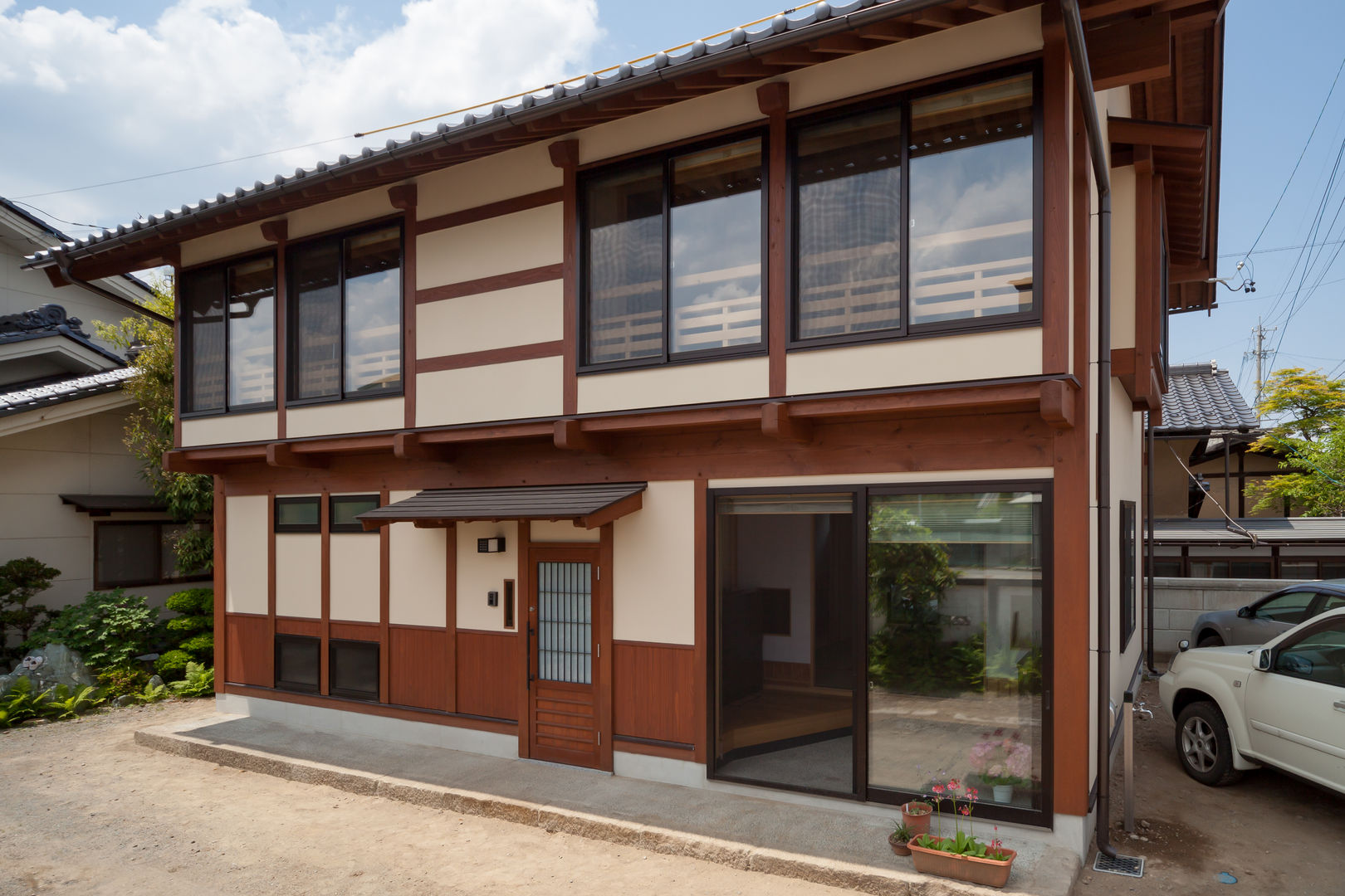 臼田の家, 安藤建築設計工房 安藤建築設計工房 Casas de madeira Madeira Acabamento em madeira