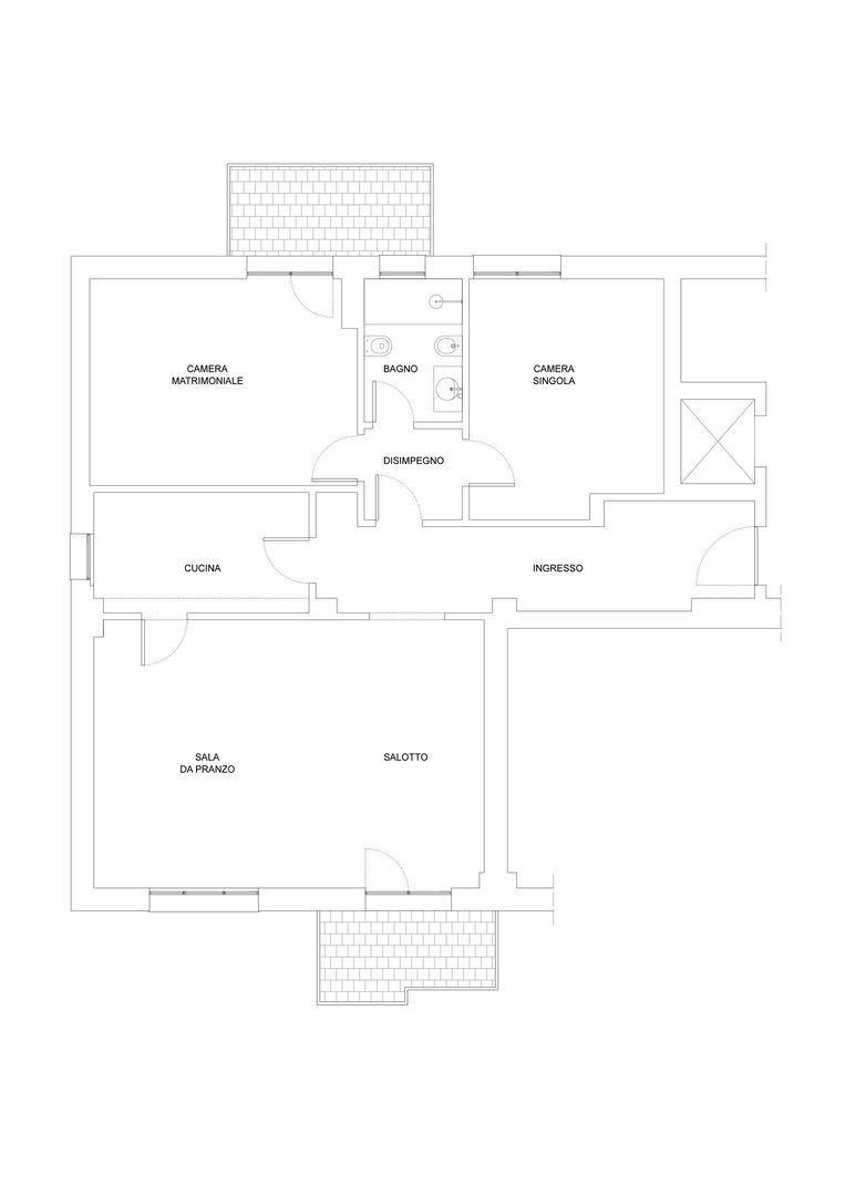 3VM_Ristrutturazione di una casa-atelier d’artista a Como, Chantal Forzatti architetto Chantal Forzatti architetto