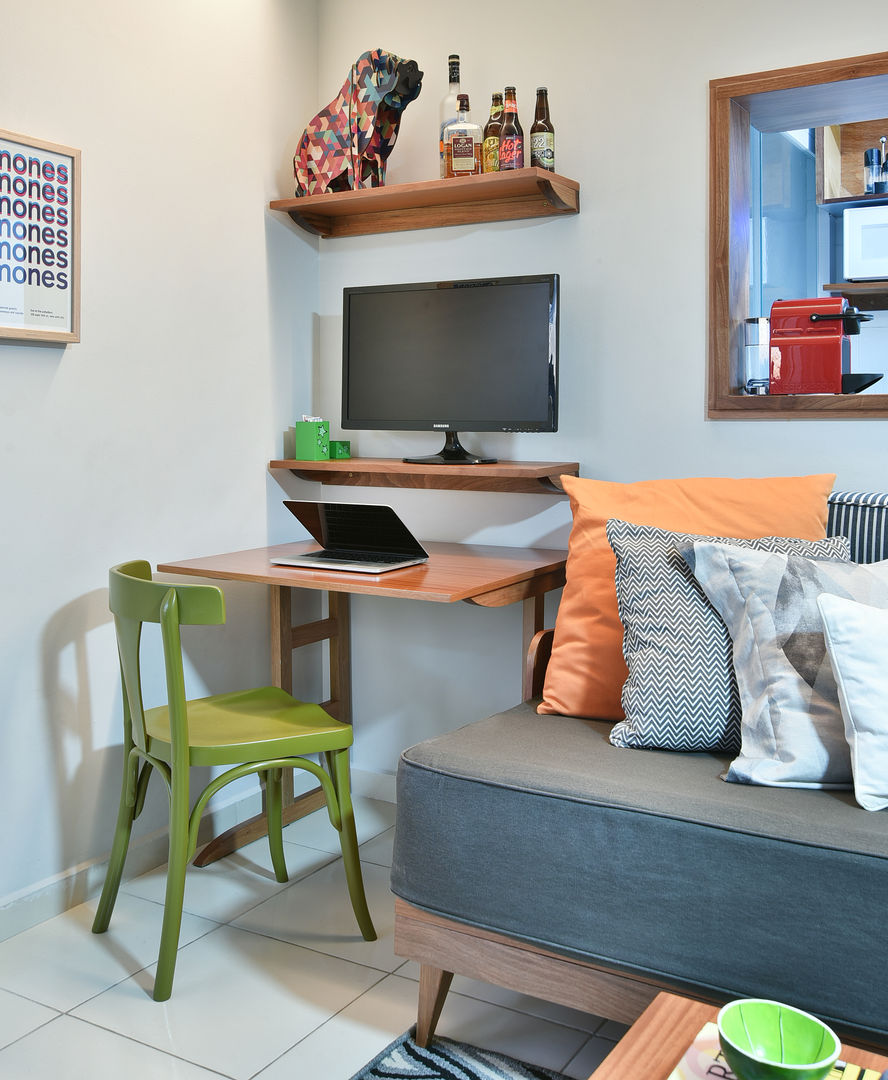 Apartamento decorado - Move Móvel, Move Móvel Criação de Mobiliário Move Móvel Criação de Mobiliário غرفة المعيشة